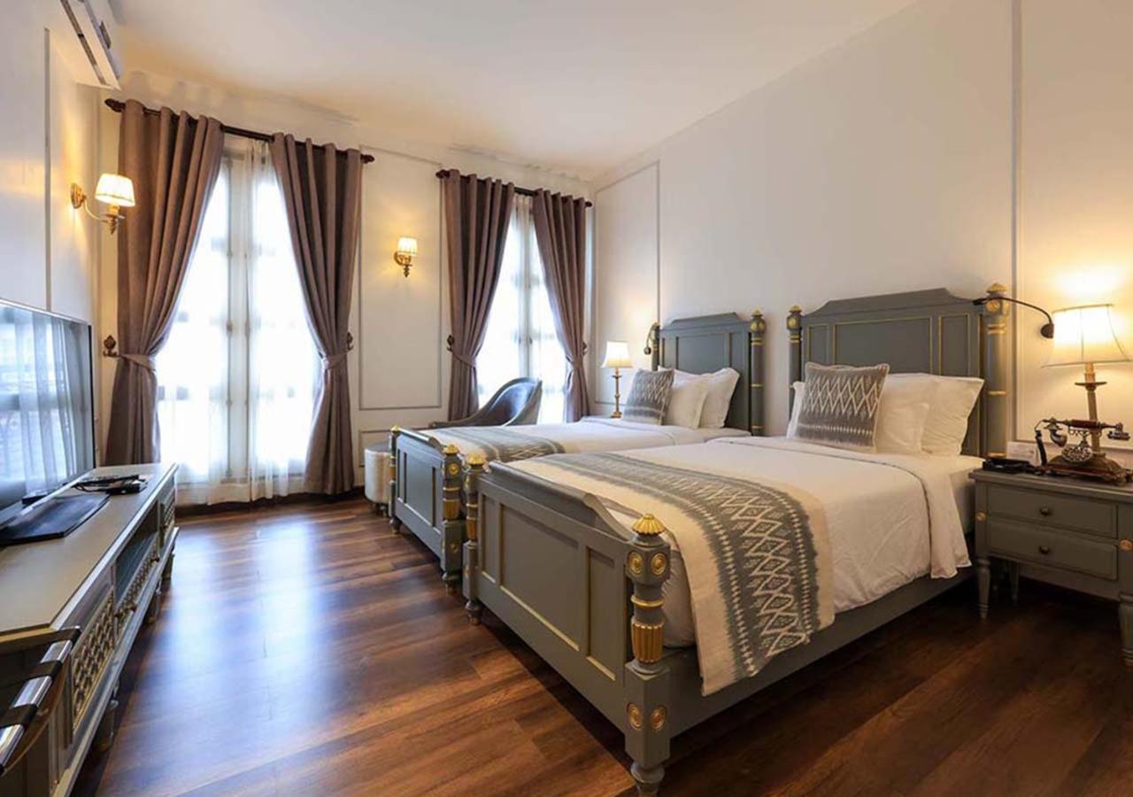 Le Thatluang D'Or Boutique Hotel Вьентьян Экстерьер фото