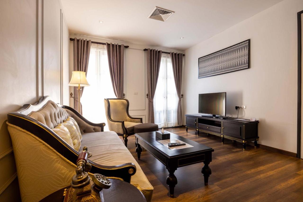 Le Thatluang D'Or Boutique Hotel Вьентьян Экстерьер фото