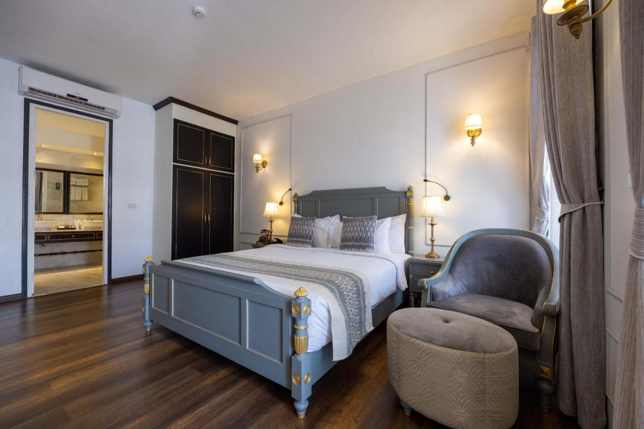 Le Thatluang D'Or Boutique Hotel Вьентьян Экстерьер фото